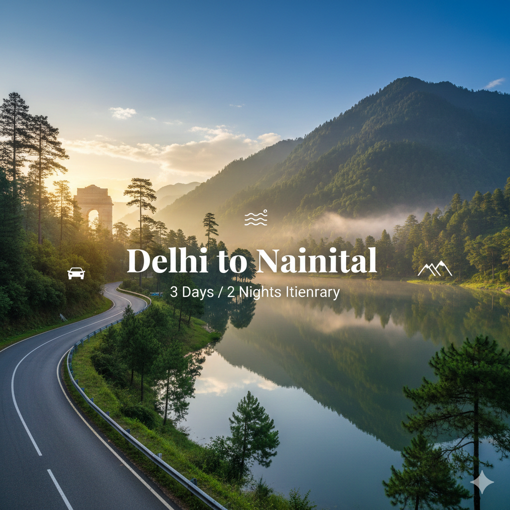 Delhi to Nainital (3 Days)