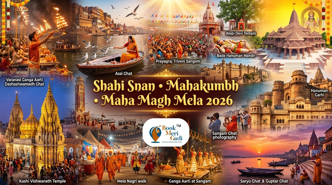 🌊🪷Shahi Snan Mahakumbh Maha Magh Mela 2026 (3 Days)🪷🌊