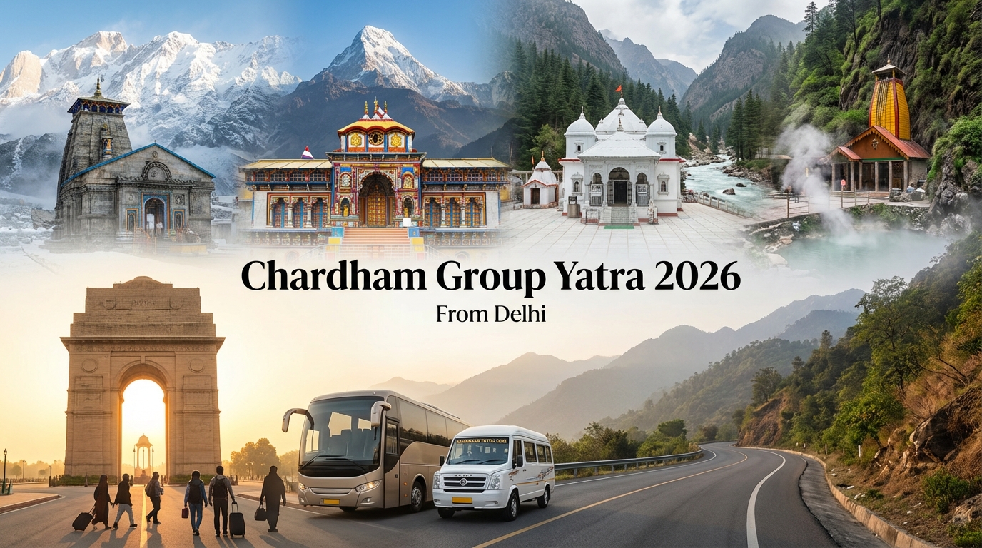 Chardham Group Yatra From Delhi (11 Days)