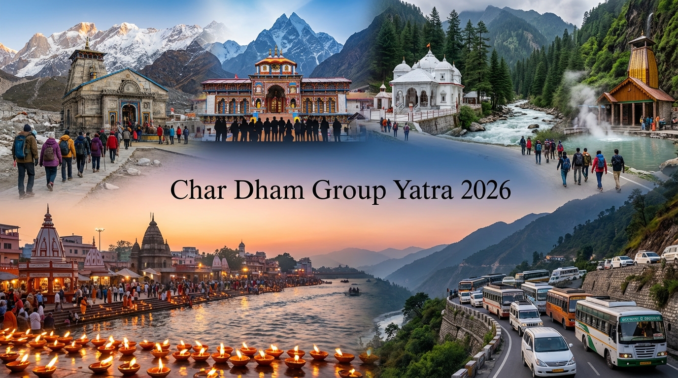 Group Chardham Yatra From Haridwar (9 Days)