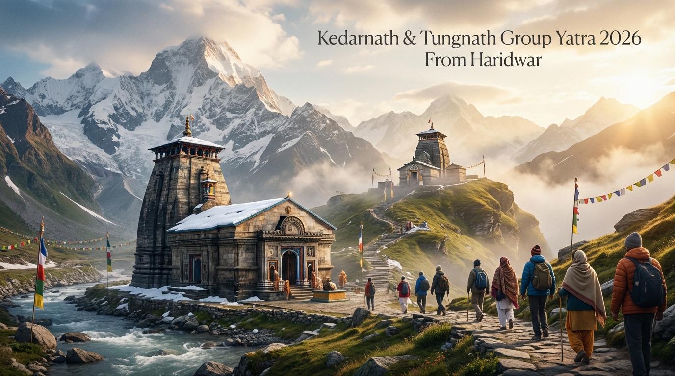 Kedarnath & Tungnath Group Yatra 2026 From Haridwar (5 Days)