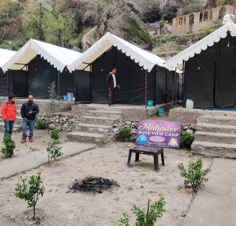 Mahadev riverside camp (Kasol)