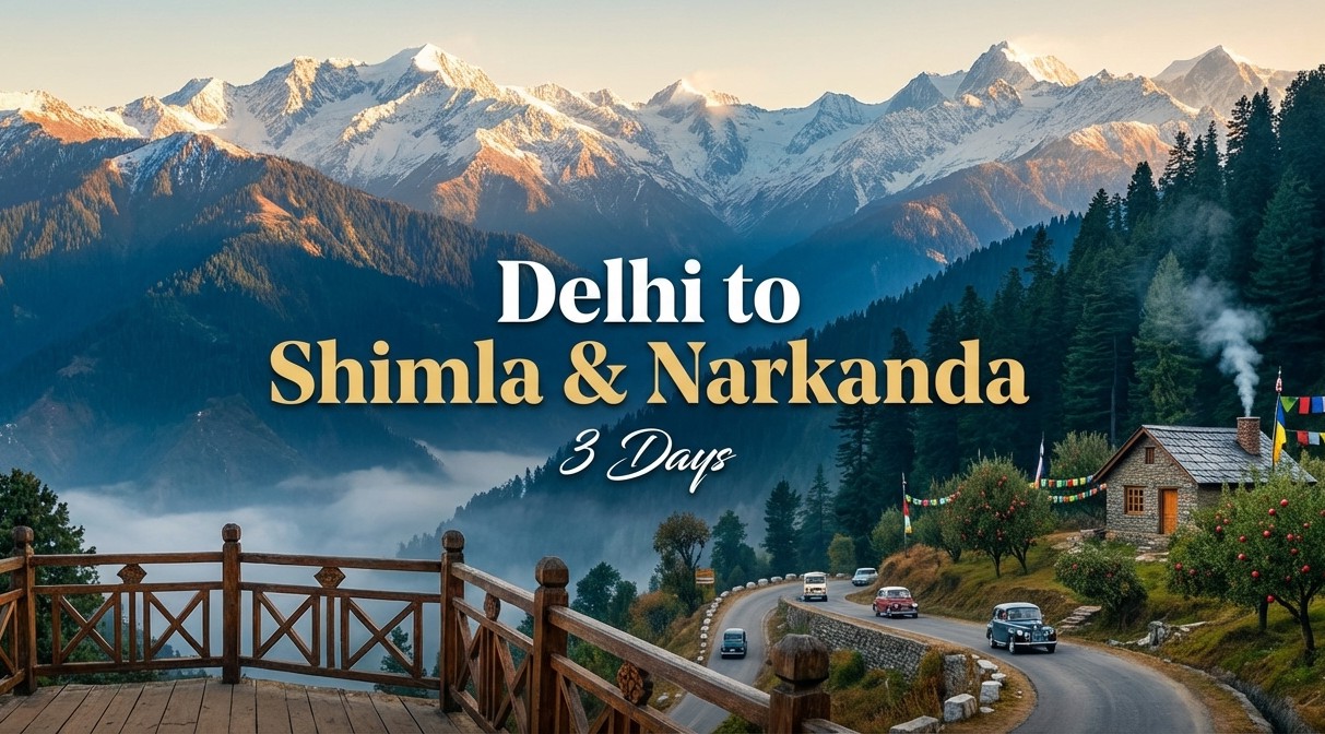 Delhi to Shimla (Mini Himalayan Adventure 3 Days)